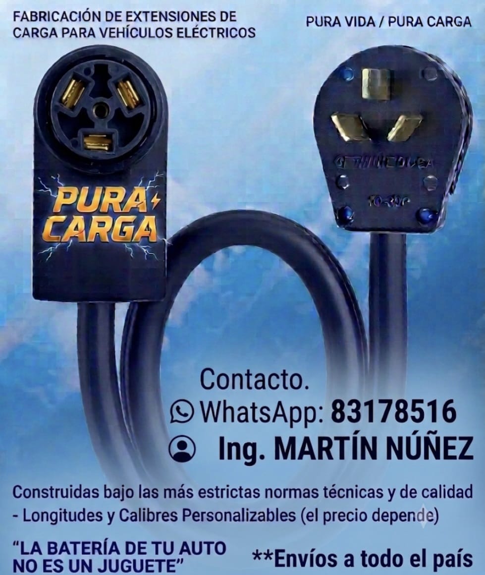Extensión de carga Pura Carga para vehículos eléctricos